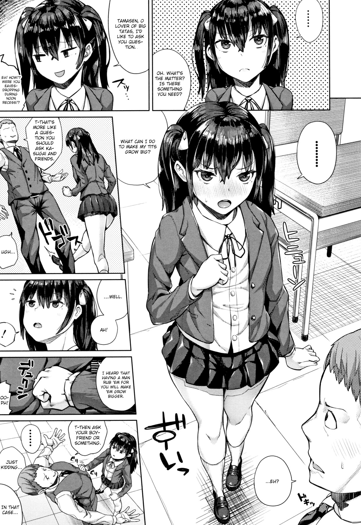 Hentai Manga Comic-Juggy Girls Who Give in With a Little Push-Read-168
